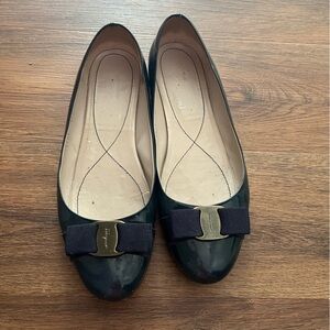 USED Ferragamo Flats Size 9